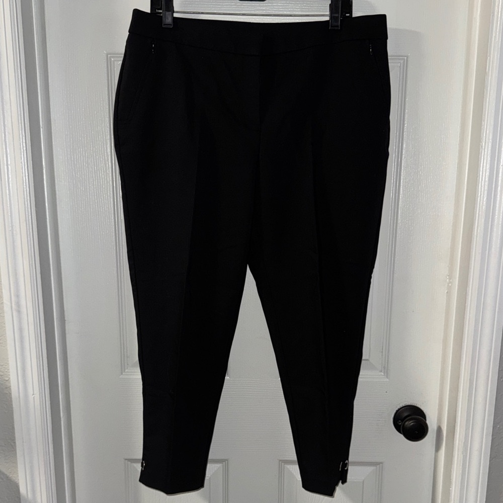Rafaella Curvy Black Ankle Pants